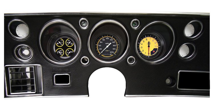 CV70AXY Autocross Yellow 1970-72 Chevelle Ss Package