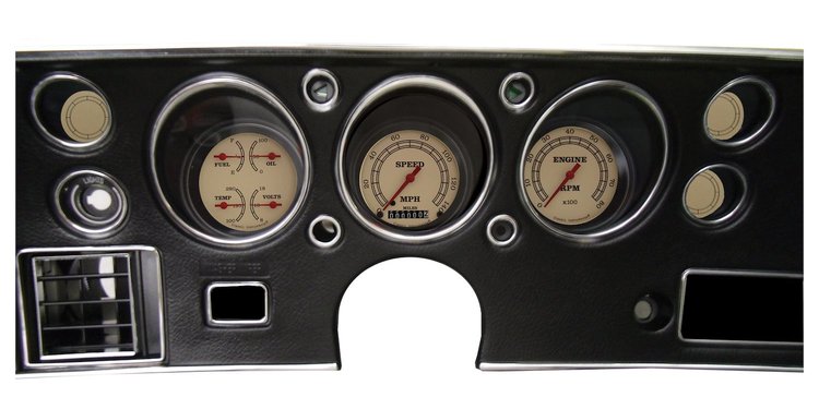 Vintage Series Gauge Package 1970-72 Chevelle SS Includes:
