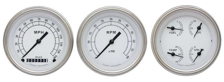 CLASSIC WHITE 3 SPEEDO/QU