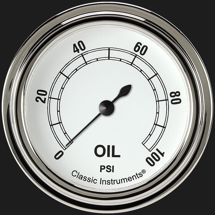CLAS WHT 2 5/8IN OIL PRS