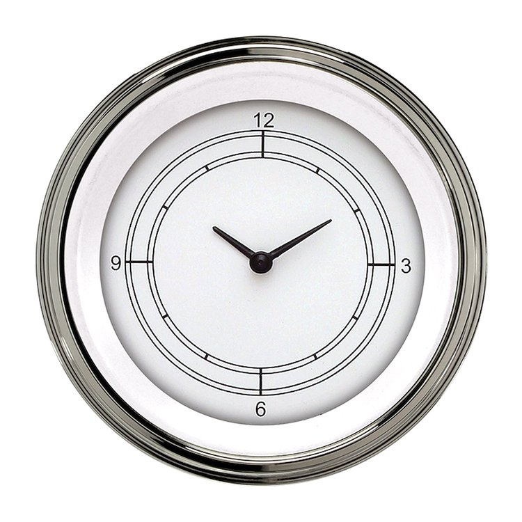Classic White Series Clock 3-3/8" Electrical