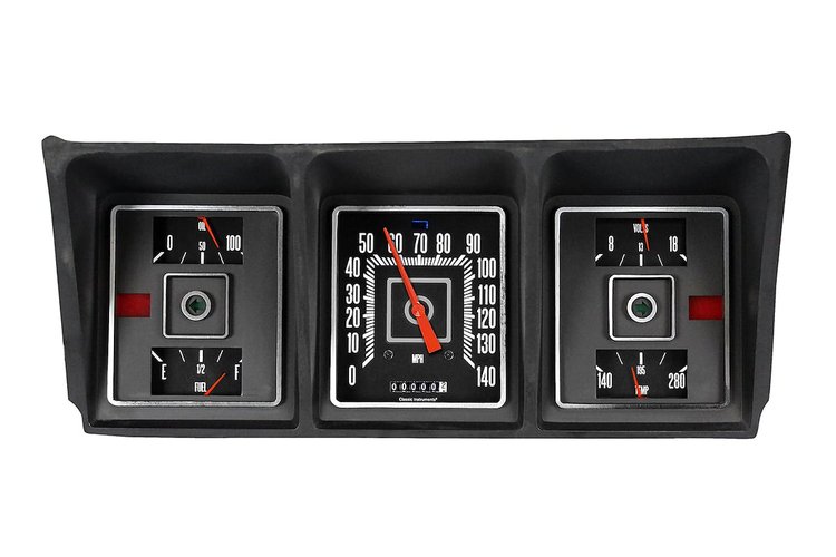 FT73B Direct-Fit Gauge Package for 1973-1979 Ford Truck [Black]