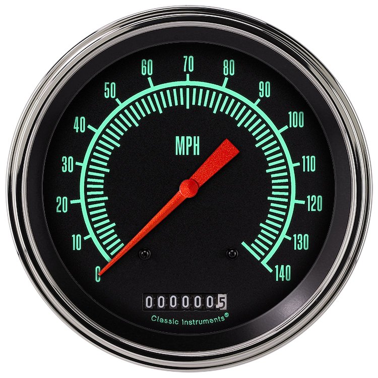 G-Stock Series Speedometer 4-5/8" Electrical