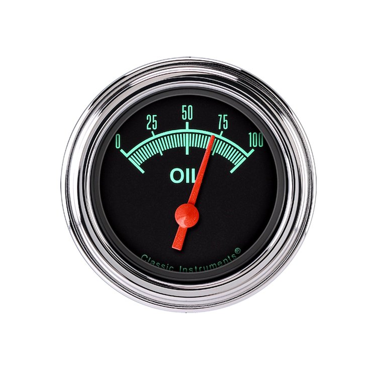 G-Stock Series Oil Pressure Gauge 2-1/8" Electrical