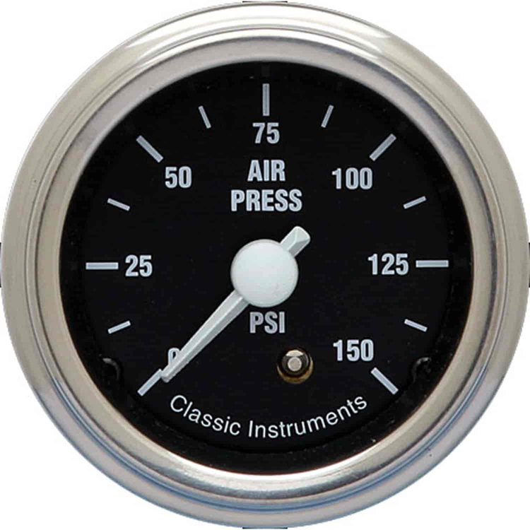 Hot Rod Series Air Pressure Gauge 2-1/8" Mechanical