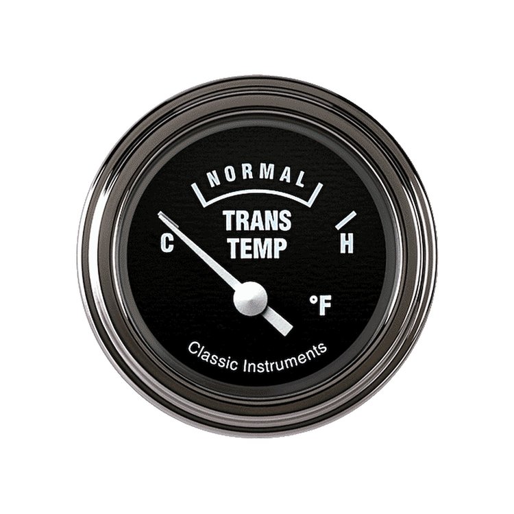 Hot Rod Series Transmission Temperature Gauge 2-1/8" Electrical