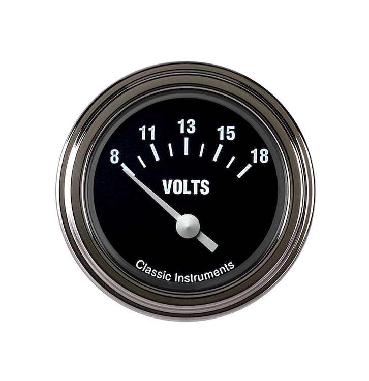 Hot Rod Series Voltmeter 2-1/8" Electrical