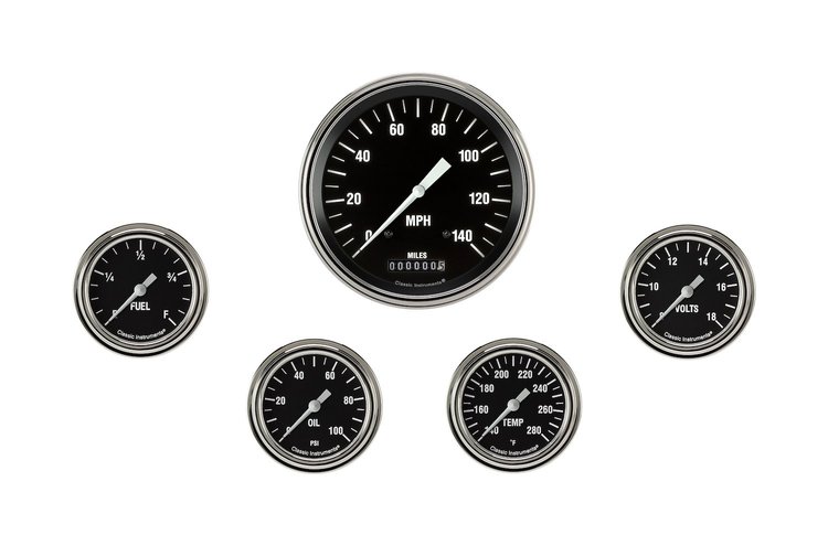HR354SLF Hot Rod Five Gauge Set 354