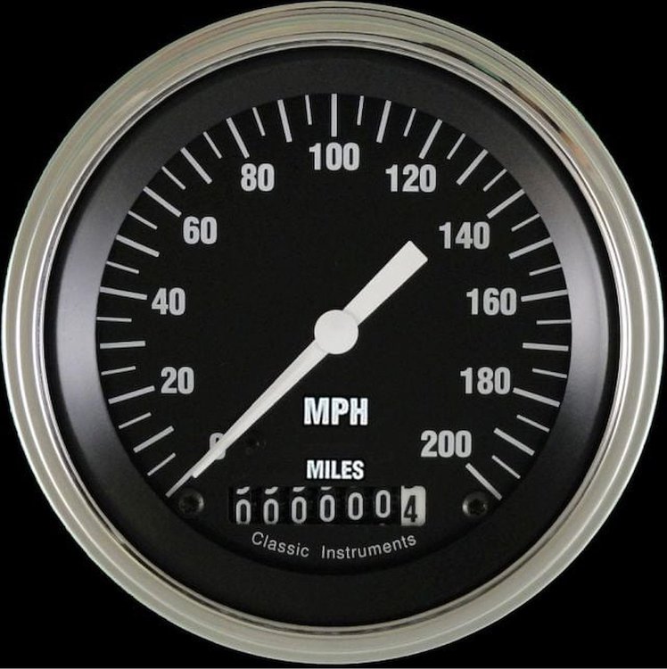 HOT ROD 3 SPEEDO 200 MPH
