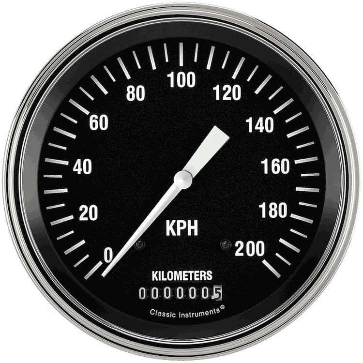 HOT ROD 5 SPEEDO 200 KPH