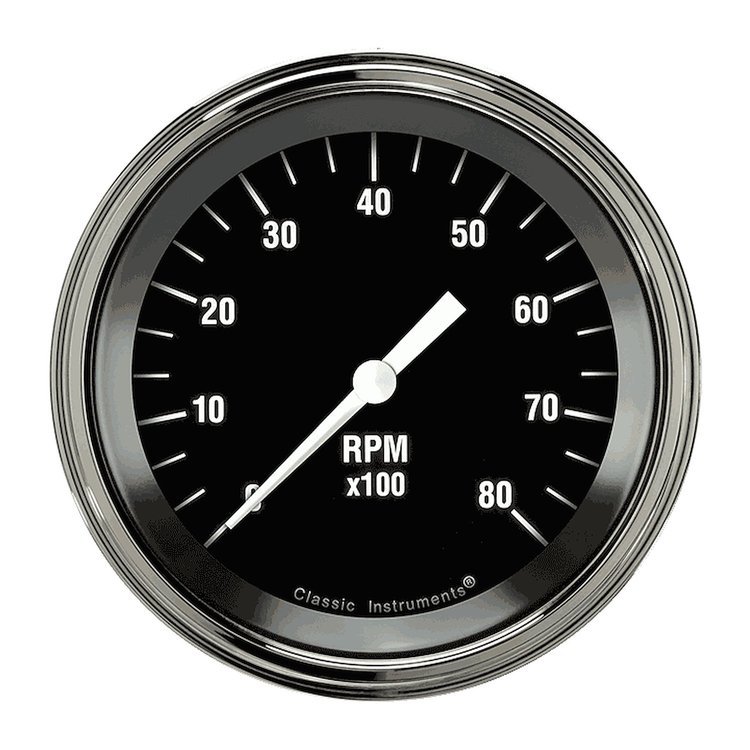 Hot Rod Series Tachometer 3-3/8" Electrical