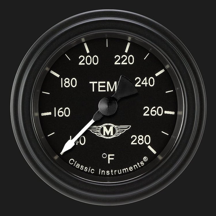 Moal Bomber 2 ? Full Sweep Water Temp Includes Temp Sender