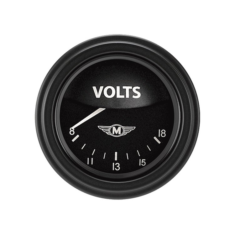 Moal Bomber Series Voltmeter 2-1/8" Electrical