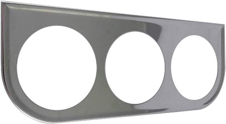 Under-Dash Mount Holds (3) 2-1/8" Gauges