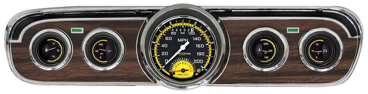 MU65AXY35 Autocross Yellow 1965-66 Mustang Package