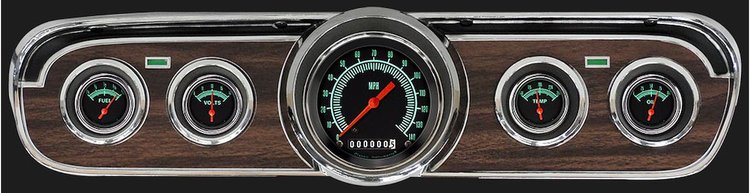 G-Stock Series Gauge Package 1965-66 Mustang Includes: