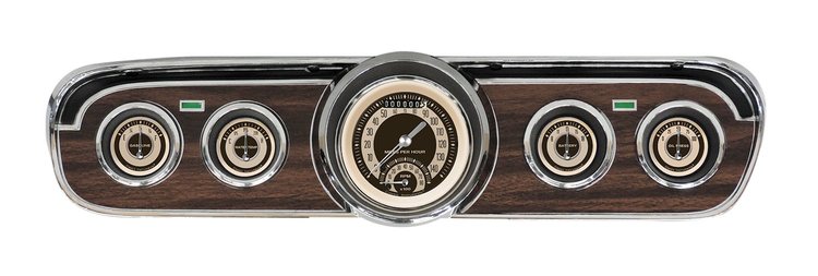 Nostalgia VT Series Gauge Package 1965-66 Mustang Includes: