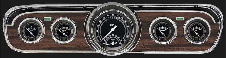 Traditional Series Gauge Package 1965-66 Mustang Includes: