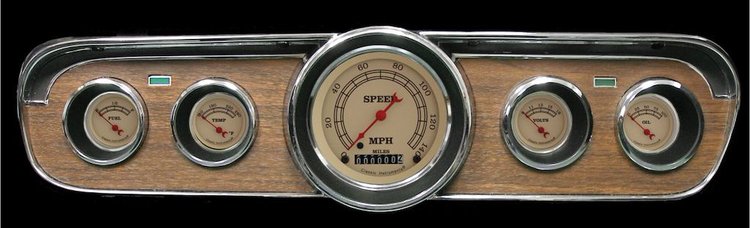 Vintage Series Gauge Package 1965-66 Mustang Includes: