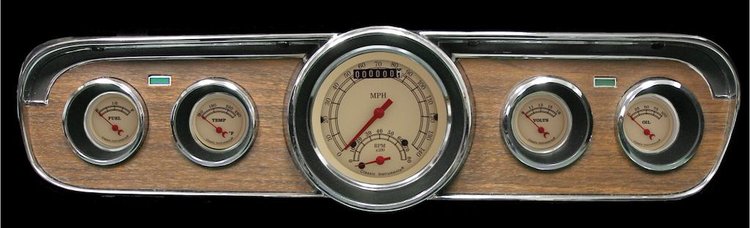 Vintage Series Gauge Package 1965-66 Mustang Includes: