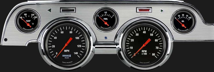 MU67DHRBA Hot Rod 1967-68 Mustang