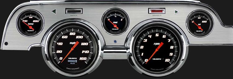 MU67DVSBBA Velocity Black 1967-68 Mustang