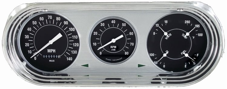 Hot Rod Series Gauge Package 1963-65 Nova Includes: