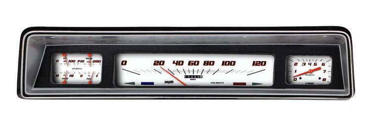 GAUGES 66-67 NOVA VEL WHT