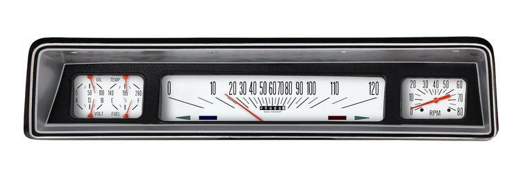 GAUGES 66-67 NOVA WHITE