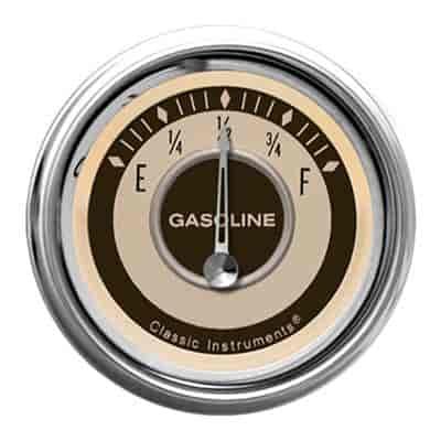 Nostalgia VT Series Fuel Gauge 2-1/8" Electrical