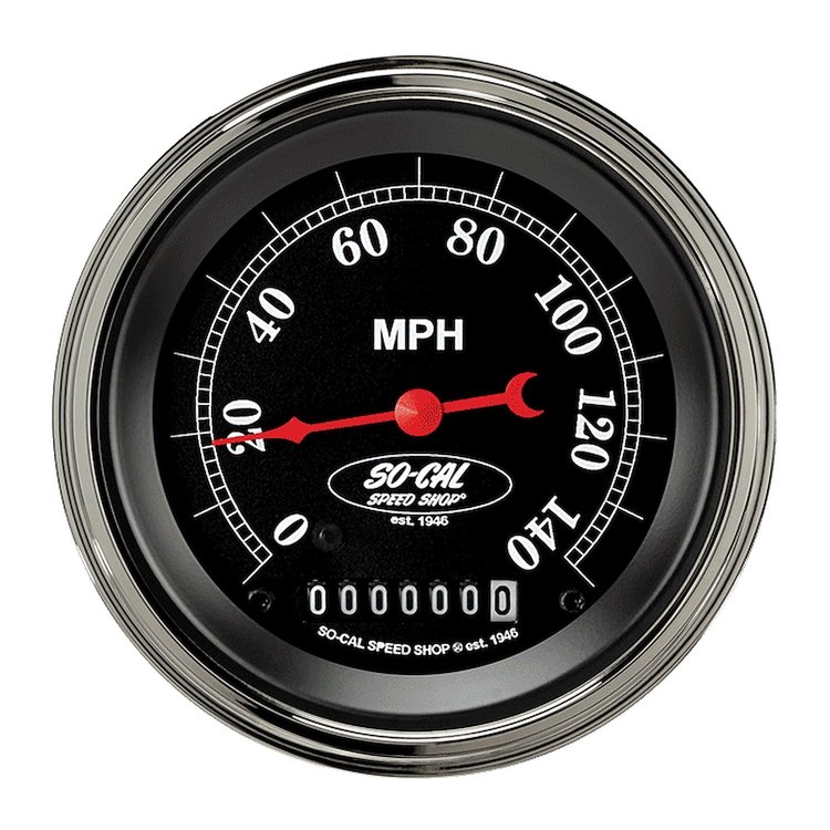 So-Cal Series Speedometer 3-3/8" Electrical
