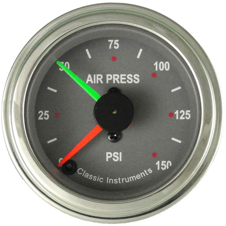 SG Series Dual Air Pressure Gauge 2-1/8" Mechanical