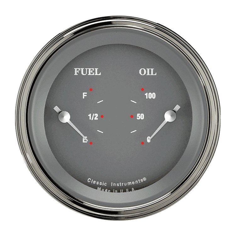 SG Series Dual Gauge 3-3/8" Electrical Includes: