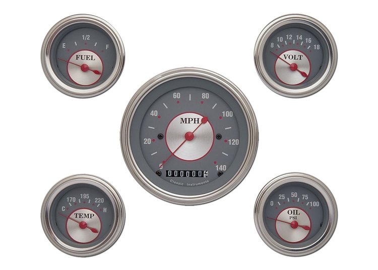 SILVER SERIES 5 GAUGE SET