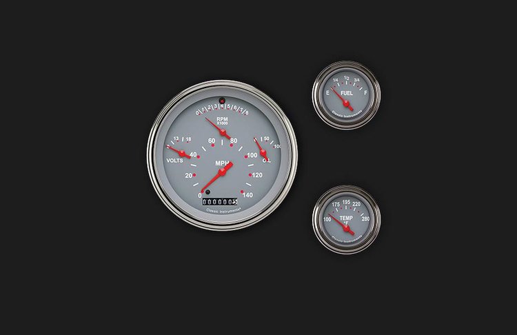 TETRA 6 GAUGE SET GREY
