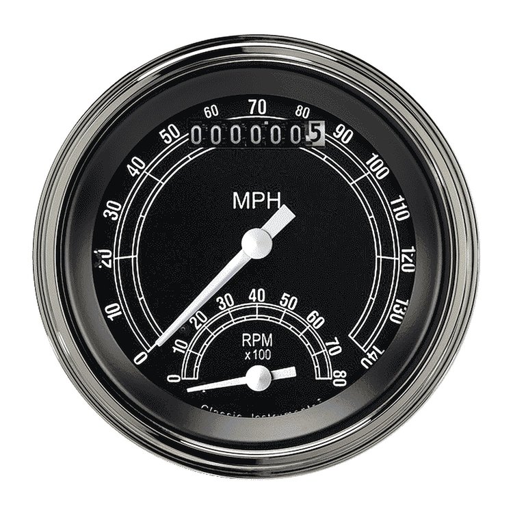 Ultimate Speedometer/Tachometer Combo Traditional Style
