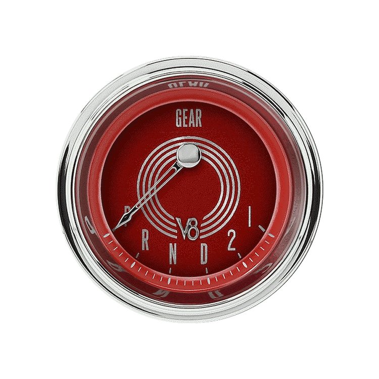 V8RS07SLC V8 Red Steelie 2in. Gear Sel