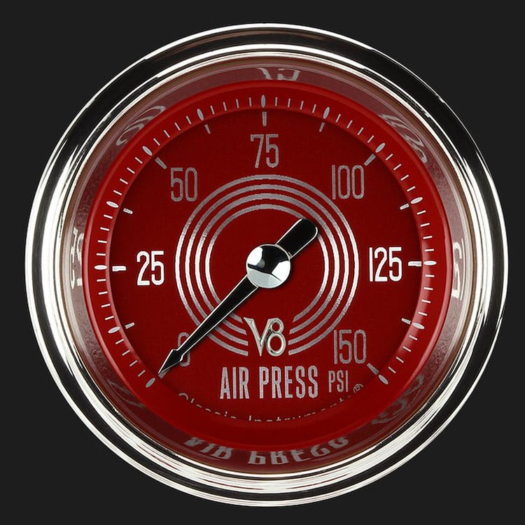 V8 RED STEEL 2 AIR PR 150psi ELECT FULL SWEEP