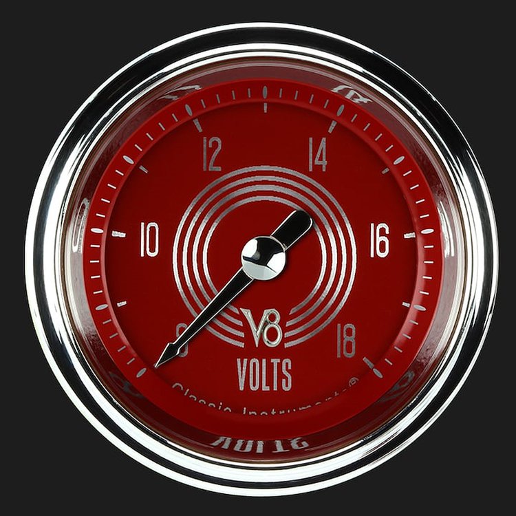V8 RED STEELIE 2 VOLT FULL SWEEP