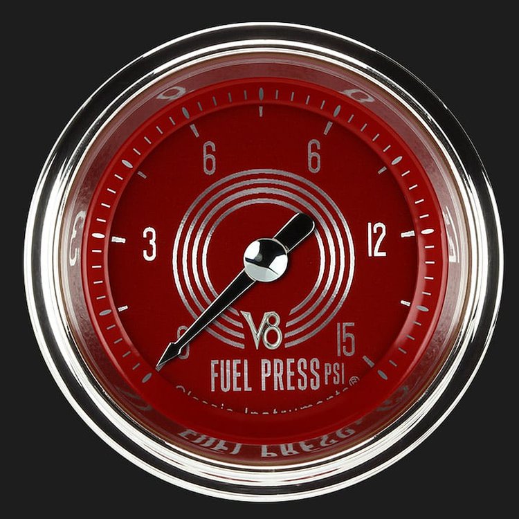V8 RED STEELIE 2 FUEL PRS 15psi ELEC FULL SWEEP