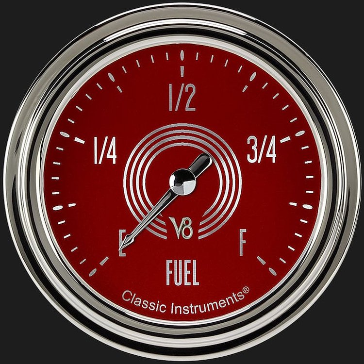 V8 RED STEEL 2 5/8IN FUEL