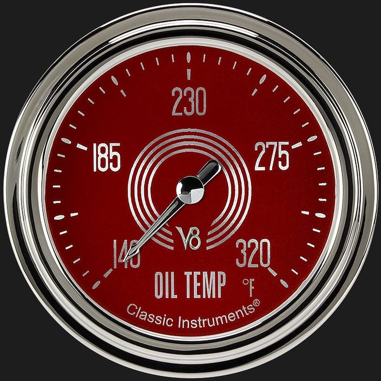 V8 RED STEELIE 2 5/8IN OI