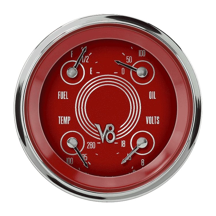 V8 RED STEELIE 3 QUAD 0-3