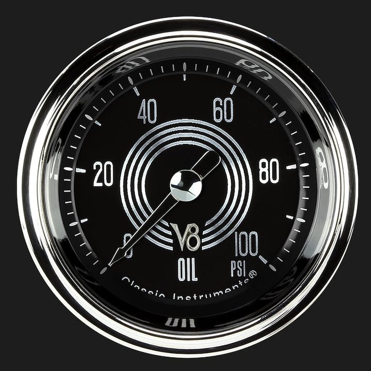 V8 SPEEDSTER 2 TACHOMETER FULL SWEEP