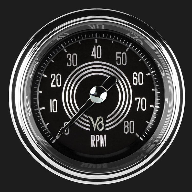 V8 SPEEDSTER 2 TACHOMETER FULL SWEEP