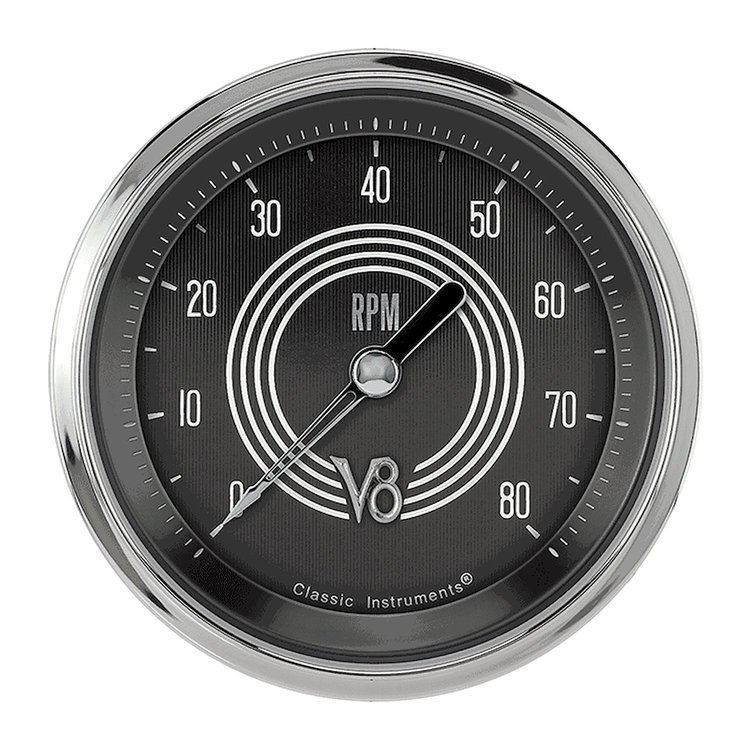 V8 Speedster Series Tachometer 3-3/8" Electrical