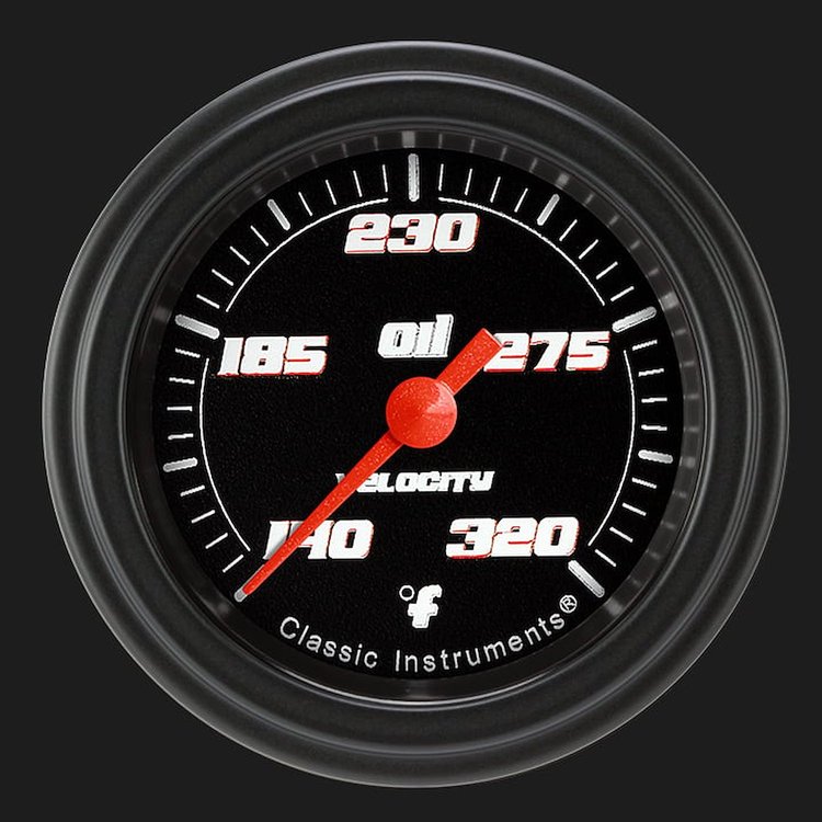 VELOCITY BLK 2 OIL TEMP FULL SWEEP