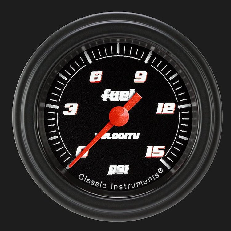 VELOCITY BLK 2 FUEL PRS 15psi ELEC FULL SWEEP