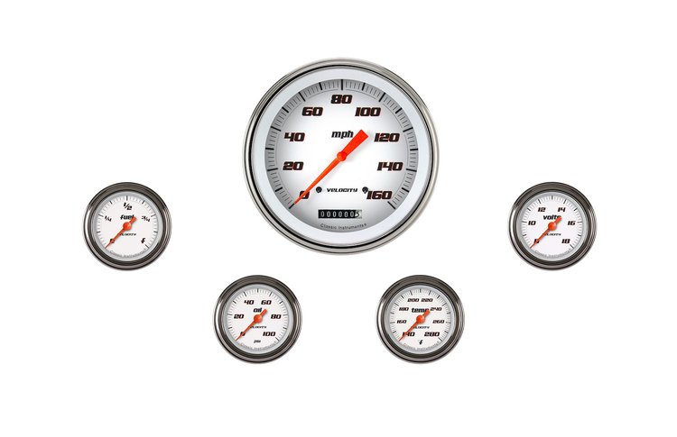 VS154WSLF Velocity White Full Sweep 5 Gauto Set-GM