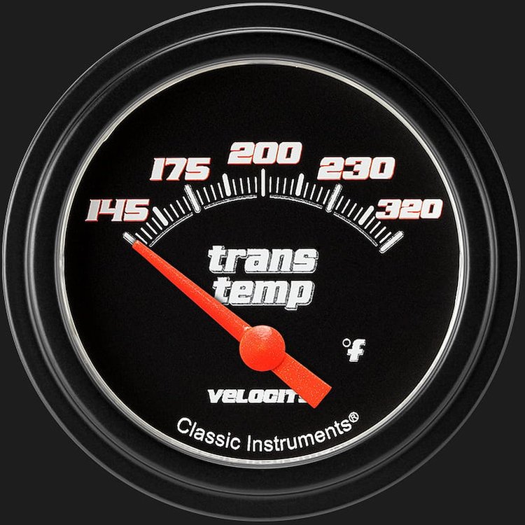 Velocity Black w/ Black Bezel 2 ? Trans Temp. Short Sweep